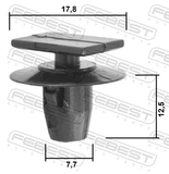 Febest 88570-129 Retainer Clip
