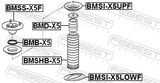 Febest BMSI-X5UPF Front Spring Upper Seat