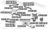 Febest 2029-003-KIT Repair Kit, Camber Adjusting Eccentric Bolt