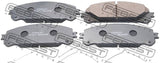 Febest 0101-ASU40F Pad Kit, Disc Brake, Front - Kit (With Anti-Rattle Spring)