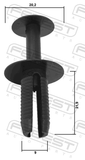 Febest 88570-180 Retainer Clip