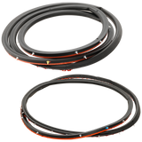 APDTY 179031 Door Rubber Weatherstrip Set 2012-2018 Ford Focus Front Pair