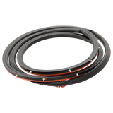 APDTY 179031 Door Rubber Weatherstrip Set 2012-2018 Ford Focus Front Pair