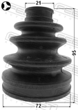 Febest 0115-1NZFE Boot Inner CV Joint Kit 72X95X21