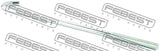 Febest 0599-BMKE Battery Mounting Bracket
