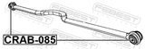 Febest CRAB-085 Rear Transverse Rod Bushing