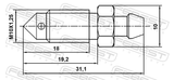 Febest 8870-011 Bleeder Screw
