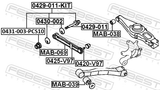 Febest 0430-002 Cam