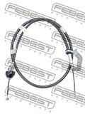 Febest 0199-BCACU30LH Parking Brake Cable, Left