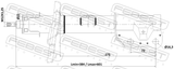 Febest 05110-002FL Shock Absorber Front Left Gas.Twin Tube