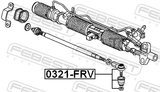 Febest 0321-FRV Steering Tie Rod End