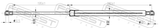 Febest 05117-004 Trunk Gas Strut (With End Damping) L494/685N