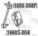 Febest 1650-008F Link, Height Control Sensor