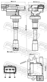 Febest 04640-001 Ignition Coil