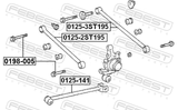 Febest 0198-005 Bolt