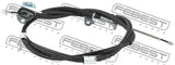 Febest 01100-ASA42RH Parking Brake Cable Assembly