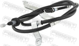Febest 12100-F2DISCLH Parking Brake Cable, Left
