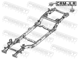 Febest CRM-JLR Frame Cushion