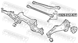 Febest 1929-013-KIT Camber Adjusting Eccentric Bolt (Set)