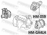 Febest HM-GA4LH Left Engine Mount