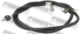Febest 0299-BCC11XLH Parking Brake Cable, Left