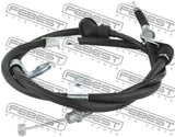 Febest 04100-GF2WDRH Parking Brake Cable, Right
