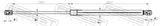 Febest 02117-008 Trunk Gas Strut (With End Damping) L530/425N