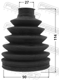 Febest 0117P-ACV40 Boot Outer CV Joint Kit Pvc 90X114X27