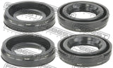Febest NCP-007-PCS4 Seal Ring, Spark Plug Tube Kit
