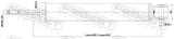 Febest 05110-005R Rear Shock Absorber Gas.Twin Tube