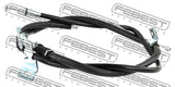 Febest 04100-V93LH Parking Brake Cable, Left