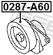 Febest 0287-A60 Tension Pulley