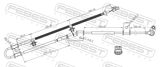 Febest 12606-003 ABS Sensor Front Left