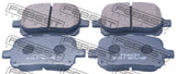 Febest 0101-MCU15F Pad Kit, Disc Brake, Front
