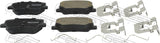 Febest 3501-FY11R Pad Kit, Disc Brake, Rear - Kit (With Anti Squeal Shim)