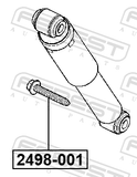Febest 2498-001 Bolt