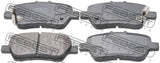 Febest 0301-RB2R Pad Kit, Disc Brake, Rear (With Anti Squeal Shim)