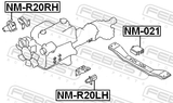 Febest NM-R20RH Right Engine Mount
