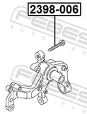 Febest 2398-006 Bolt