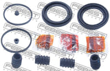 Febest 0275-P12F Front Brake Caliper Repair Kit (Set For Two Sides)