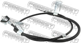 Febest 02100-T30LH Parking Brake Cable, Left