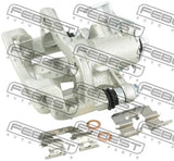Febest 1277-SBRR Rear Right Brake Caliper Assembly (With Bracket)