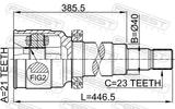 Febest 2111-FOCRH Inner CV Joint Right 21X40X23