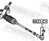 Febest 0421-CY Steering Tie Rod End