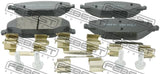Febest 2301-POLF Pad Kit, Disc Brake, Front - Kit