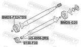 Febest BMDS-F32ATDS Drive Shaft Coupling