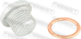 Febest 0299-001 Oil Casing Drain Plug (With O-Ring)