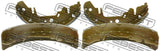 Febest 2202-FLR Shoe Kit, Rear Brake
