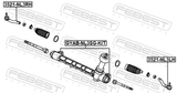 Febest 3521-NL3LH Steering Tie Rod End Left