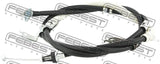 Febest 0199-PCGRJ200LH Parking Brake Cable, Left
